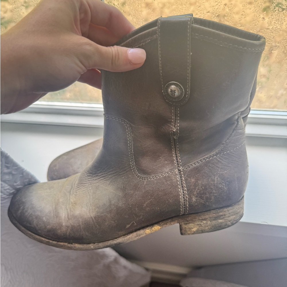 Melissa Button Frye Booties - Picture 2 of 6